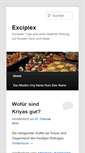 Mobile Screenshot of exciplex.de