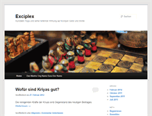 Tablet Screenshot of exciplex.de